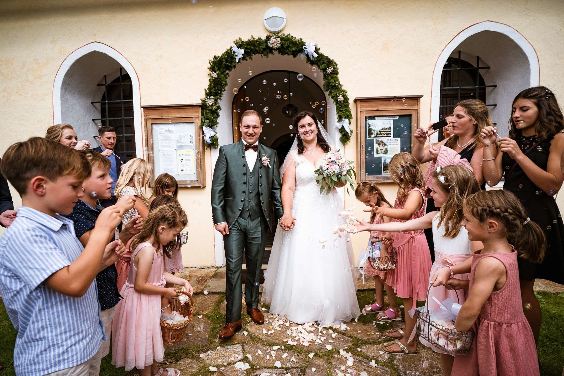 Aufnahme von einer Hochzeit von Jakob Wedenig Fotografie